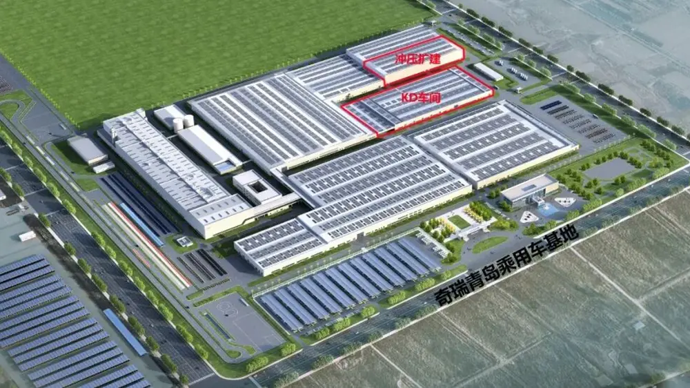 Projekt izgradnje radionice za proizvodnju dijelova Chery KD na gredi, EIHE je realizirao projekt izgradnje baze Chery Automobile Qingdao dobio je ponudu „tri uzastopne titule“.