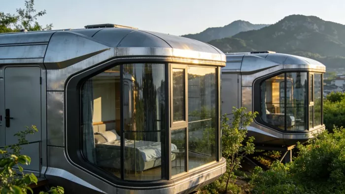 Zašto su montažne Space Capsule Home najbolji izbor za kampove na otvorenom?