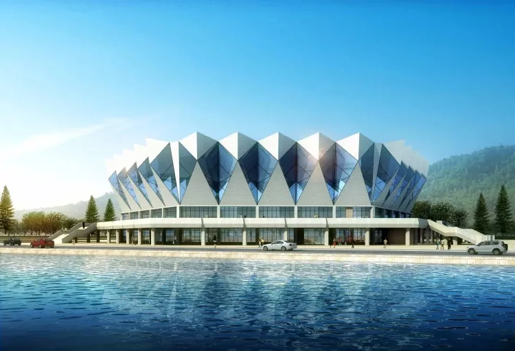 Dizajnirana čelična konstrukcija stadiona
