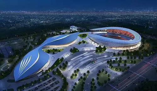Fuyang Sports Center Gymnasium