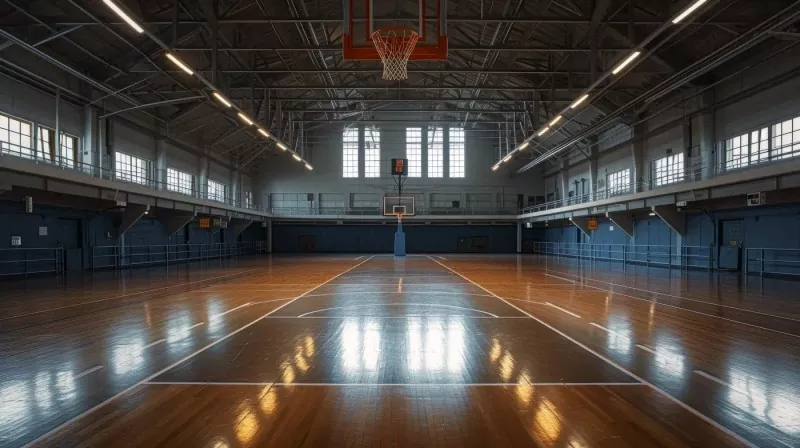 Čelična konstrukcija zatvorene košarkaške arene