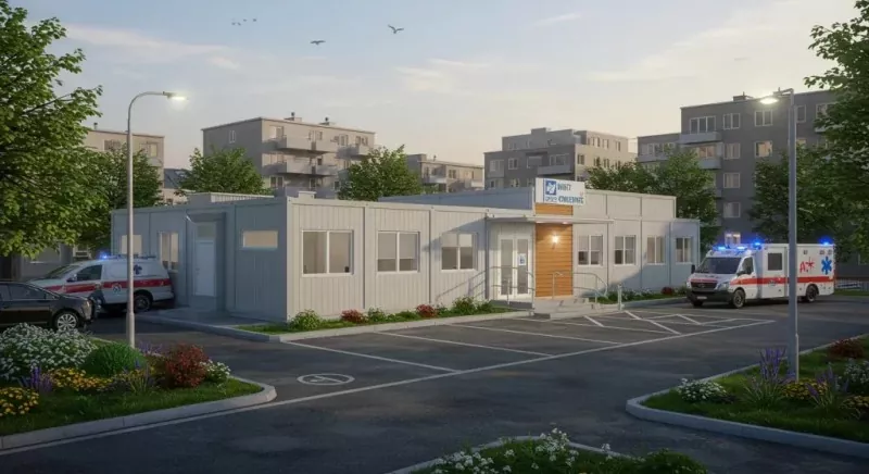 Modularne montažne čelične zdravstvene jedinice