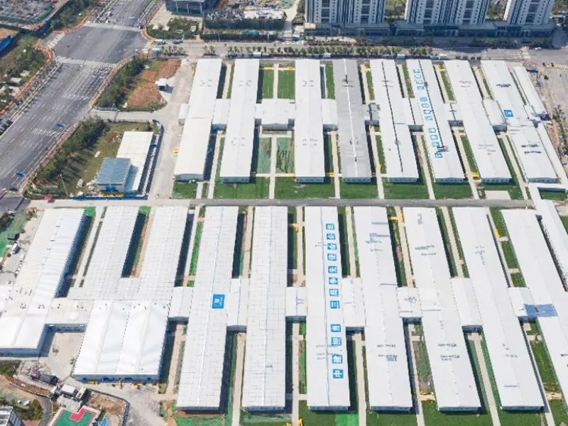 Zgrada bolnice sa modularnom čeličnom konstrukcijom