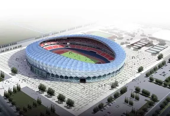 Steel Soccer Field Metal Architecture
