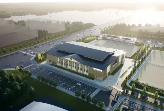 Konjička arena sa čeličnom konstrukcijom